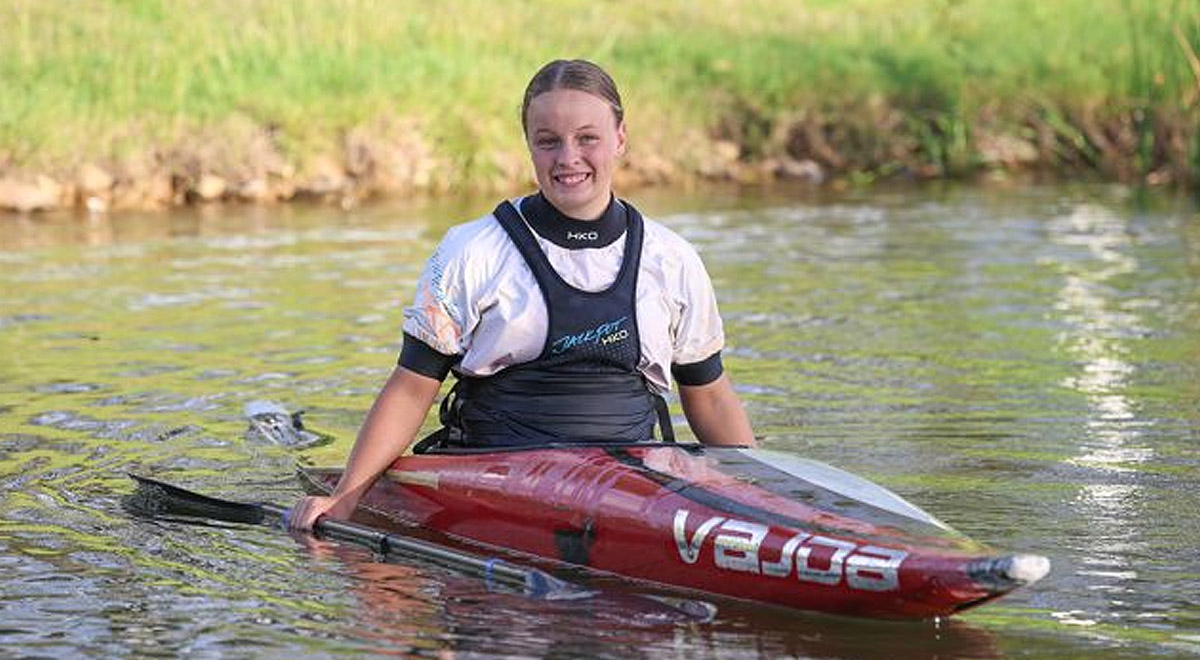 Codie Davidson at training this week