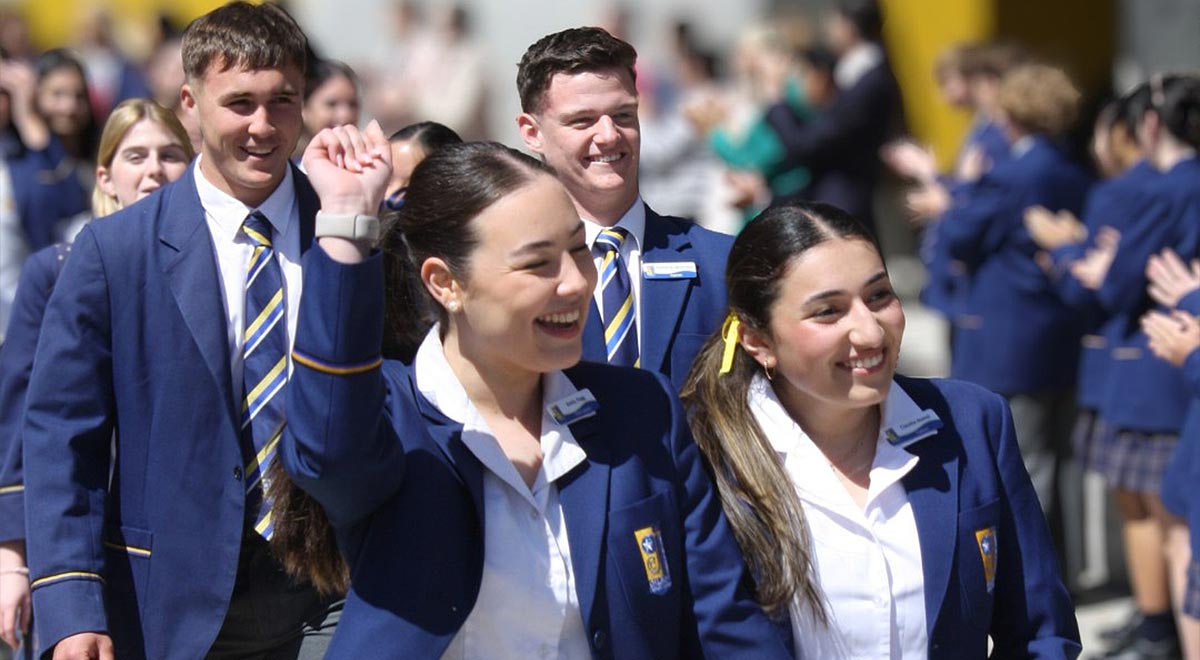 Gilroy Catholic College HSC students